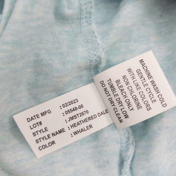 Johnnie-O T-Shirt Mens XL Green Cotton Short Sleeve Crew Neck Outdoor Beach - Picture 9 of 10